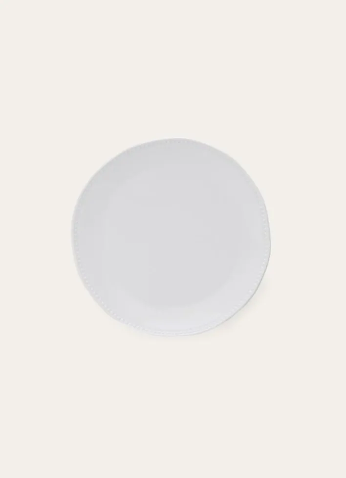 ASSIETTE A DESSERT ROMANTIQUE BLANC