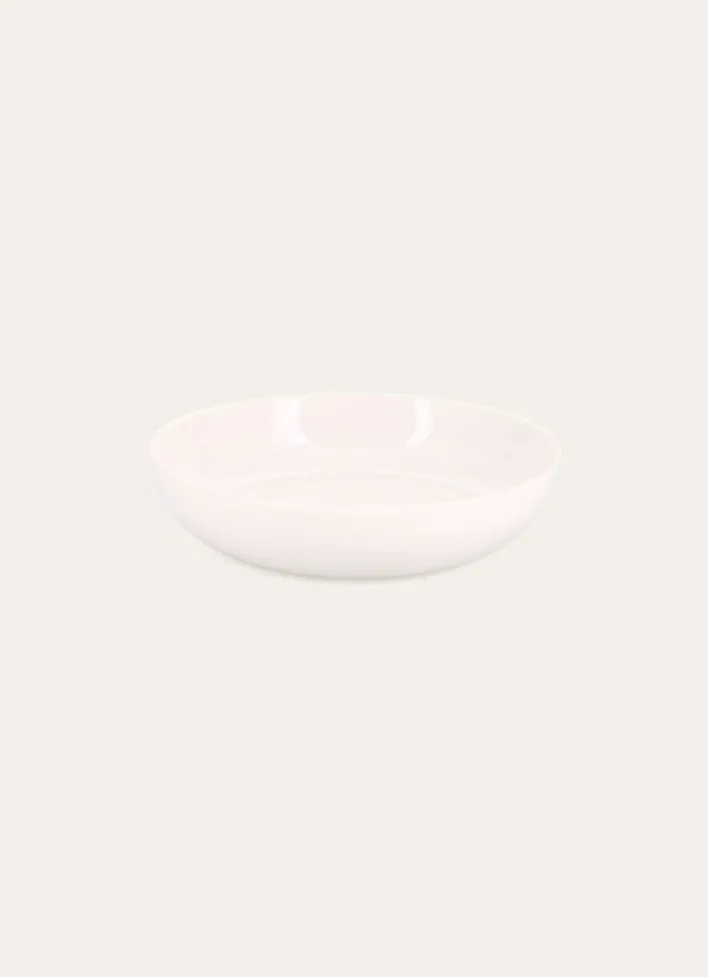 ASSIETTE CREUSE EN GRÈS MILOS CRÈME