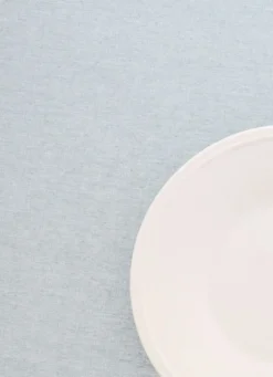 ASSIETTE À DESSERT EN FAÏENCE BLANC