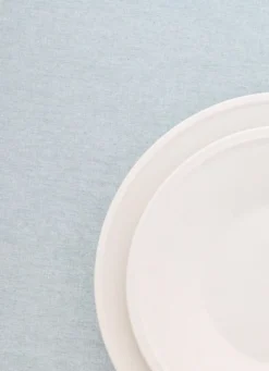 ASSIETTE À DESSERT EN FAÏENCE BLANC
