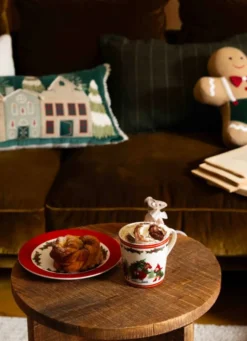 ASSIETTE À DESSERT EN PORCELAINE ESPRIT FÉERIQUE MULTICOLORE