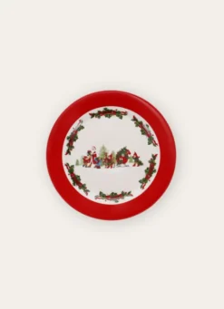 ASSIETTE À DESSERT EN PORCELAINE ESPRIT FÉERIQUE MULTICOLORE