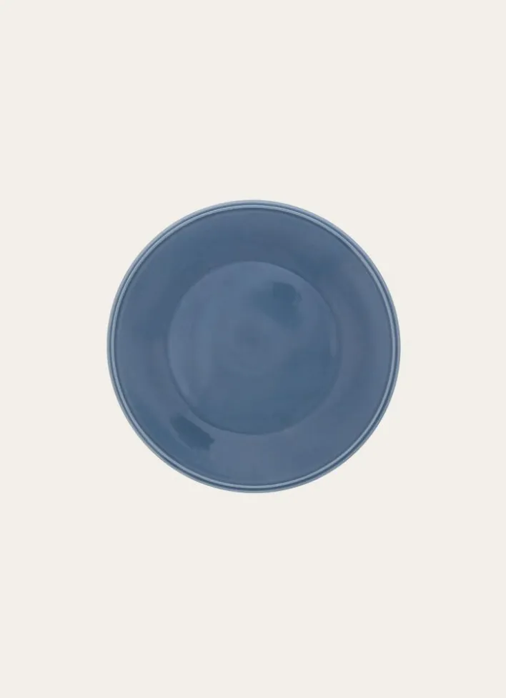 ASSIETTE PLATE UNIE EN FAÏENCE CHARRON