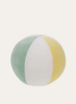 BALLON EN TISSU AVEC GRELOT MULTICOLORE