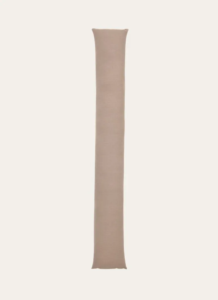 BAS DE PORTE EN COTON TAUPE