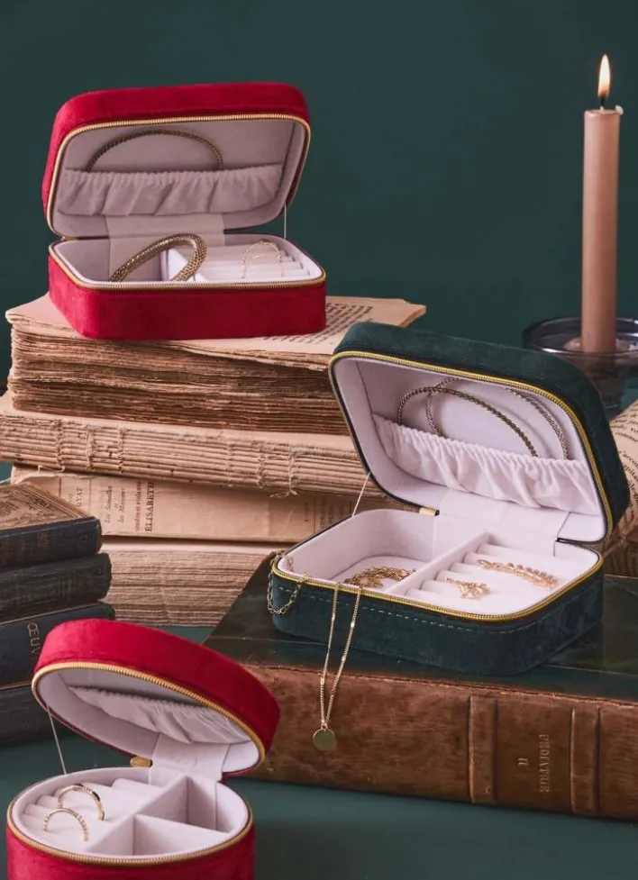 BOITE À BIJOUX FRAMBOISE