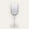 BOITE DE 4 VERRES A PIED CRISTALLIN TRANSPARENT