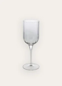 BOITE DE 4 VERRES A PIED CRISTALLIN TRANSPARENT