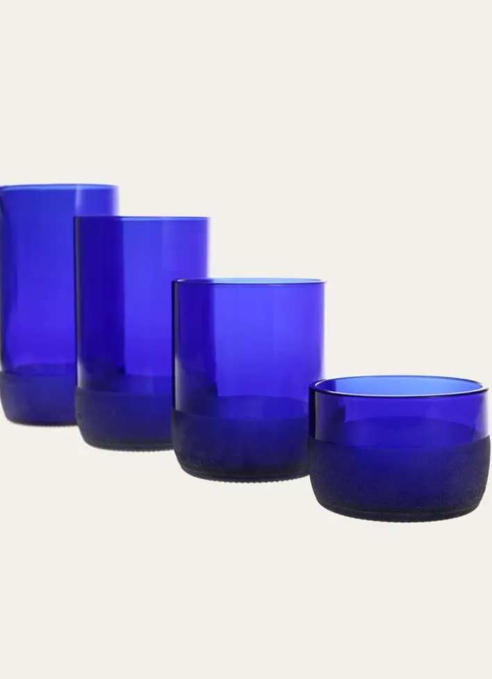 BOÎTE DE 6 VERRES HAUTS MARINE