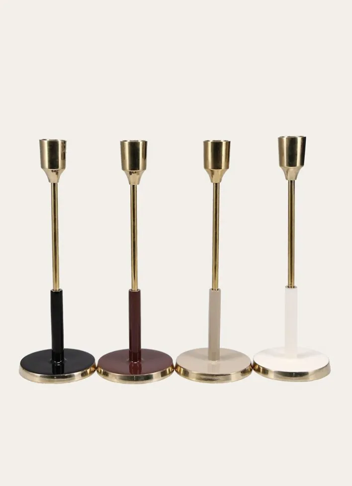 BOUGEOIR BI MATIÈRE (COLORIS ALÉATOIRE) ASSORTI