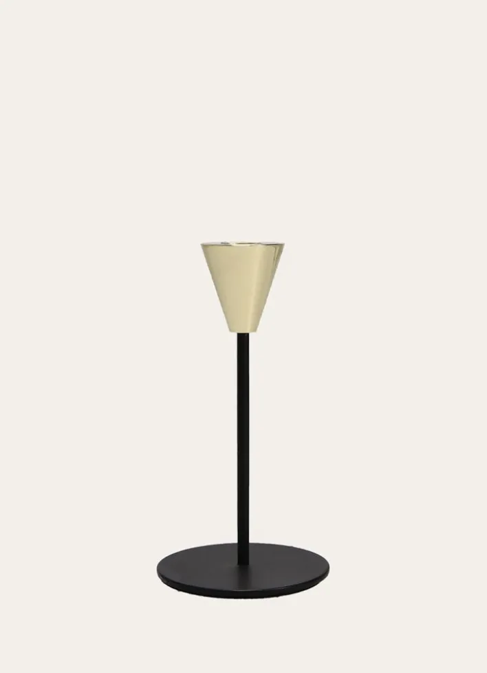 BOUGEOIR MÉTAL Noir
