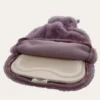 BOUILLOTTE EFFET FOURRURE VIOLET