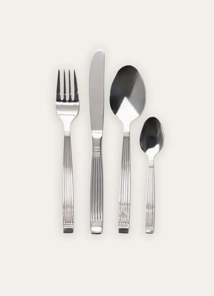 COFFRET DE 6 CUILLÈRES À CAFÉ EN ACIER FORGÉ INOX