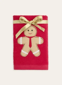 COFFRET SERVIETTES INVITÉ GINGER ROUGE/BLANC