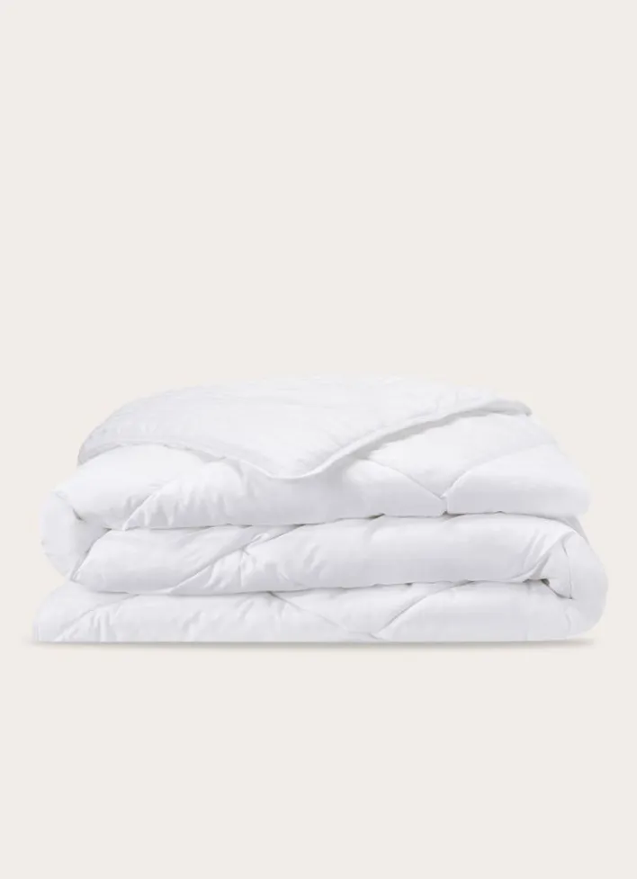 COUETTE ALLURE 350 G/M² CHAUDE ET ANTI-ACARIENS BLANC