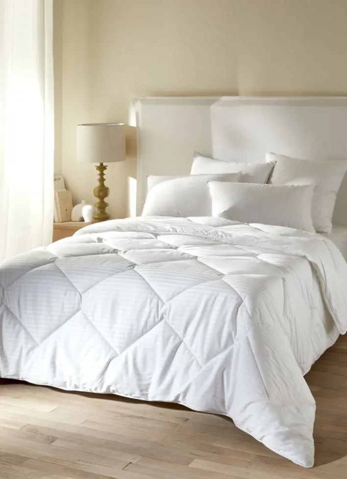 COUETTE ALLURE 350 G/M² CHAUDE ET ANTI-ACARIENS BLANC