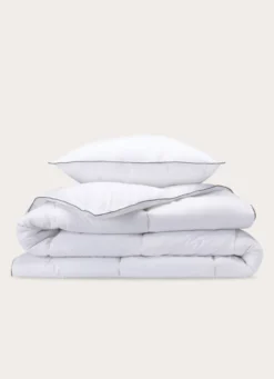 COUETTE HARMONIE 300 G/M² TEMPÉRÉE ANTI-ACARIENS BLANC