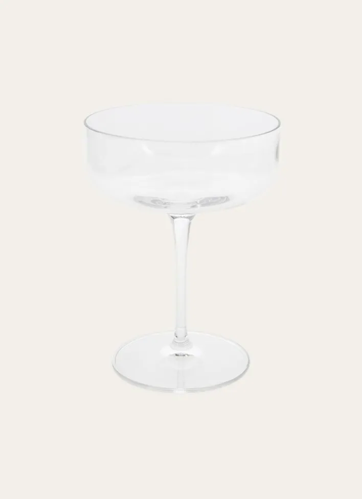 COUPE A CHAMPAGNE EN CRISTALLIN TRANSPARENT