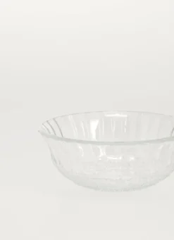 COUPE À GLACE EN VERRE TRANSPARENT