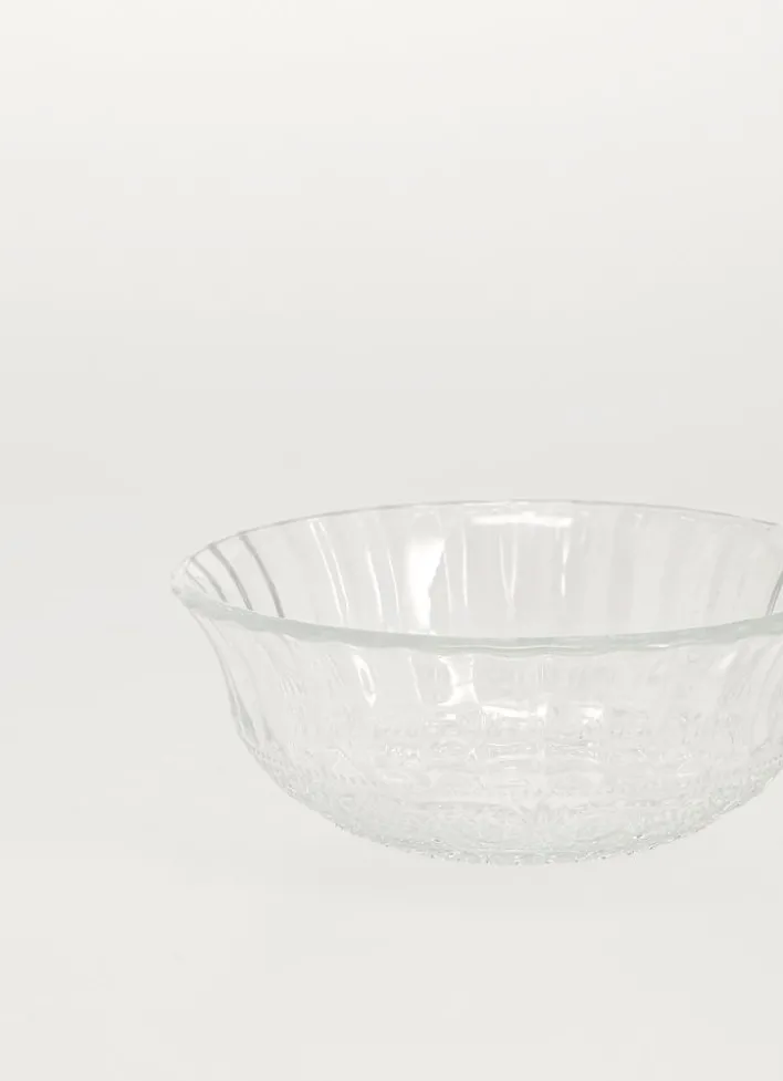 COUPE À GLACE EN VERRE TRANSPARENT