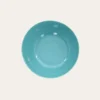 COUPELLE EN MÉTAL DORÉ AVEC INTÉRIEUR LAQUÉ TURQUOISE