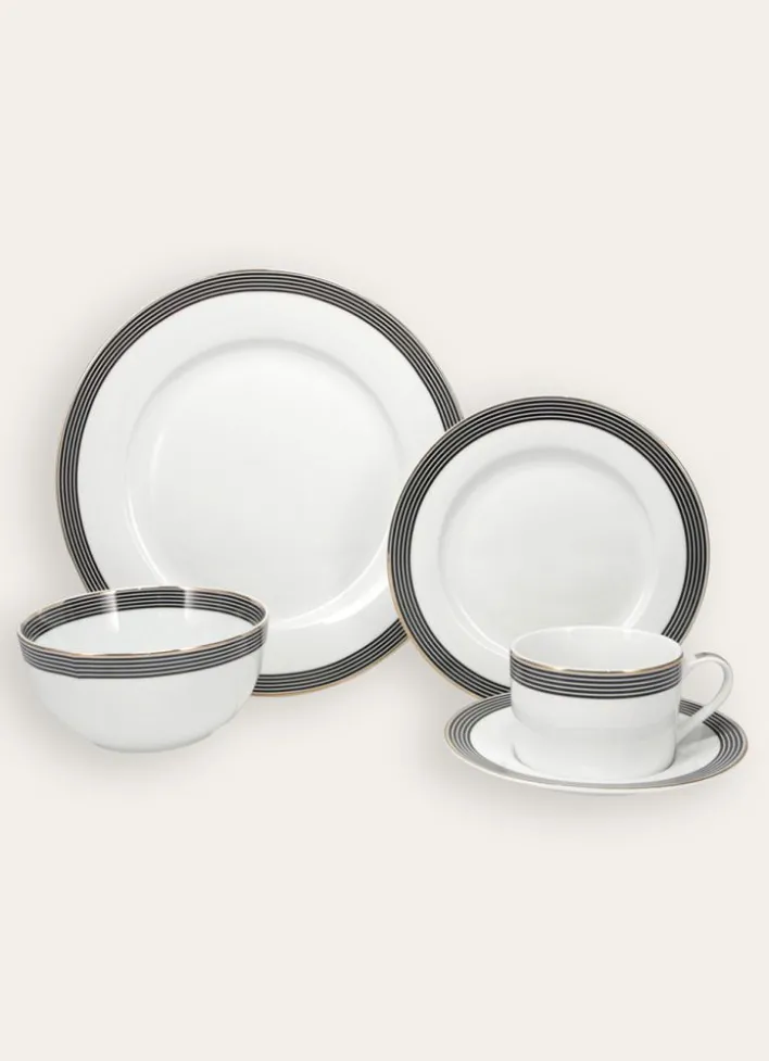 COUPELLE EN PORCELAINE AVEC LISERET EN OR SONGE NOIR