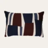 COUSSIN BRODÉ CHAINETTE CORENTIN MULTICOLORE