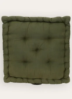 COUSSIN DE SOL EN COTON KAKI