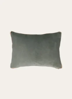 COUSSIN EN VELOURS RANG vert