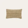 COUSSIN TRESSÉ EN JUTE ET COTON NATUREL