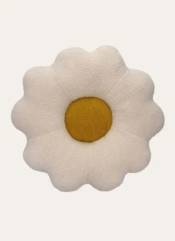 COUSSIN TRICOT FLEUR ECRU