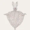 DOUDOU LAPIN IMPRIMÉ FLEURS ECRU