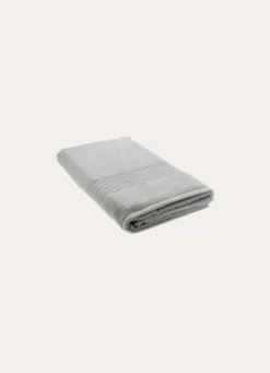 DRAP DE DOUCHE COTON BIO JACQUARD GAUFRÉ 450GR PIGEON