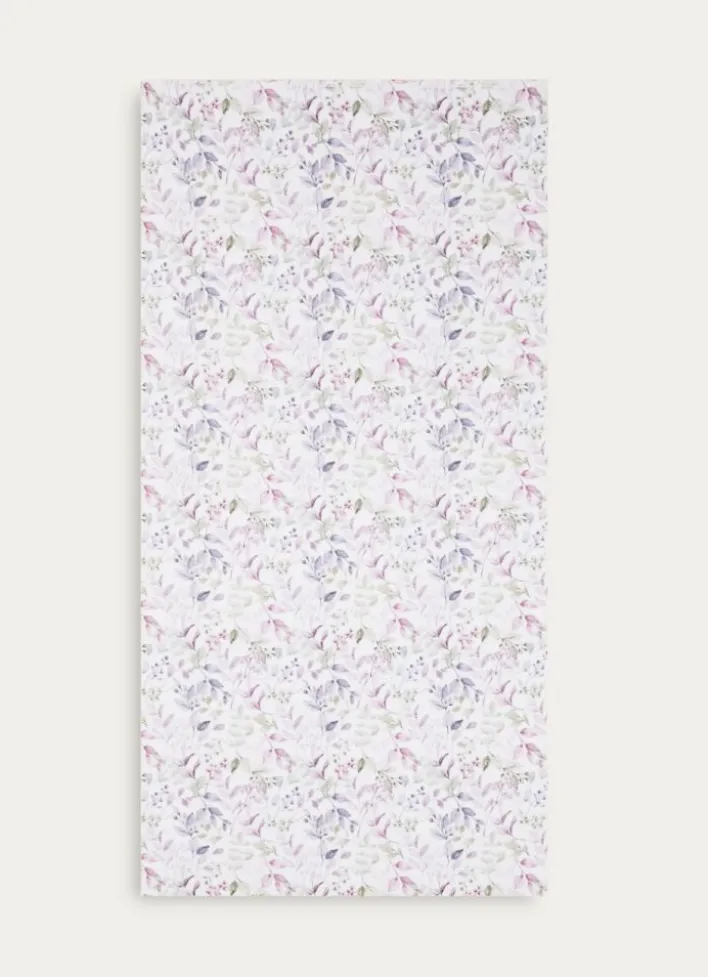 DRAP DE DOUCHE EN EN VELOURS IMPRIMÉ MULTICOLORE
