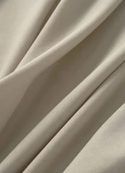DRAP HOUSSE EN COTON TAUPE