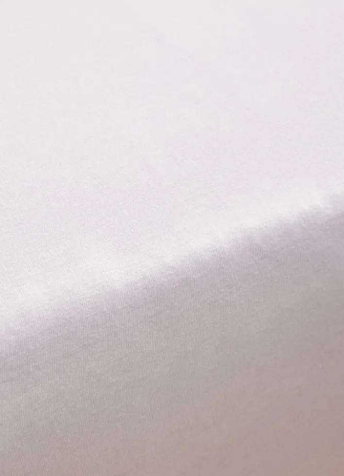 DRAP HOUSSE EN JERSEY EMILOU BLANC