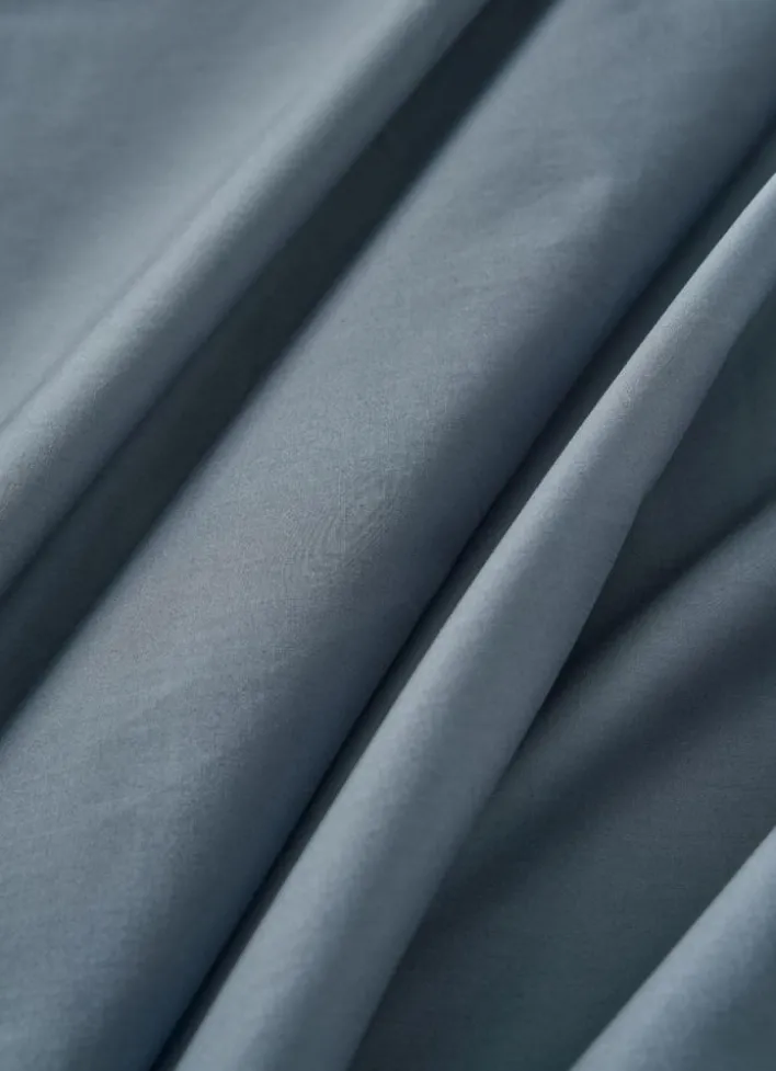 DRAP HOUSSE UNI EN PERCALE DE COTON JEAN
