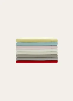 DRAP PLAT UNI EN COTON ECRU