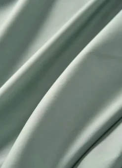 DRAP PLAT UNI EN PERCALE DE COTON vert