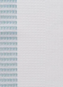 ESSUIE-MAINS EN ÉPONGE AVEC TISSAGE COLORÉ TURQUOISE