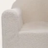 FAUTEUIL DOUDOU AVEC OREILLES BLANC