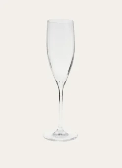 FLUTE EN VERRE TRANSPARENT