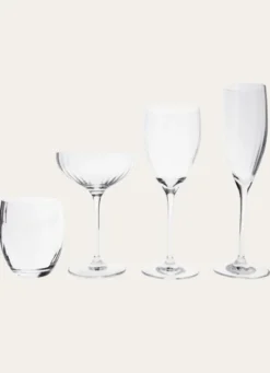 FLUTE EN VERRE TRANSPARENT