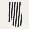 GANT DE CUISINE EN COTON DRAPEAU BRETON BLANC/NOIR