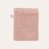 GANT DE TOILETTE UNI EN COTON MOELLEUX 550GR ROSE