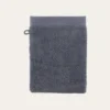 GANT DE TOILETTE UNI EN COTON MOELLEUX 550GR CARBONE