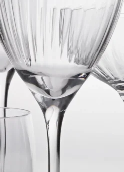 GOBELET BAS EN VERRE TRANSPARENT