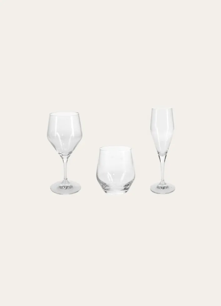 GOBELET EN CRISTALLIN TRANSPARENT