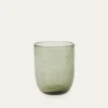 GOBELET EN VERRE GRIS