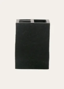 GOBELET PORTE-BROSSE À DENTS GRIS EN ARDOISE GRIS